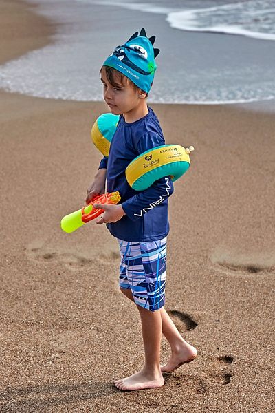 Marina Boy's Shorts - Navy Blue Patterned, B2430