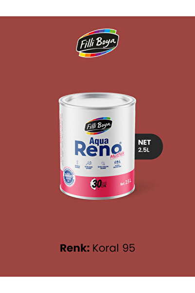 Filli Boya Aqua Reno Mutfak 2.5 Lt Koral 95
