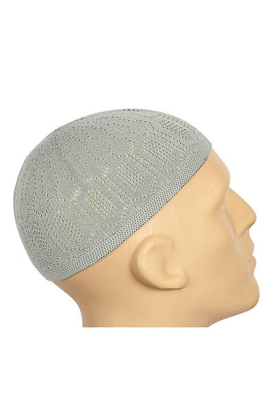 İhvan Κοράλλι Προσευχή Skullcap Γκρι 12 Τεμάχια