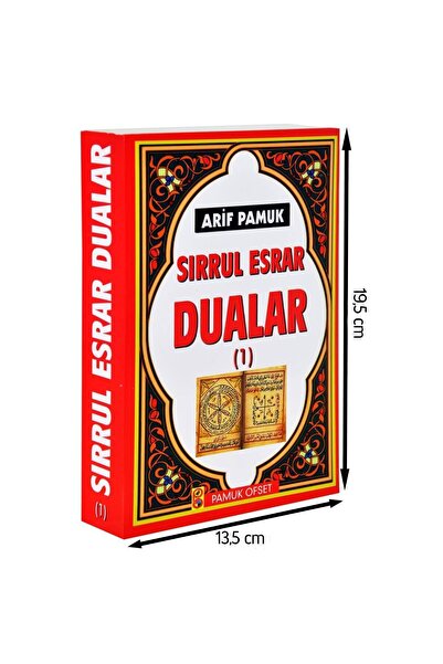 Pamuk Yayıncılık Sırrul Esrar Dualar - 2 Cilt-1230