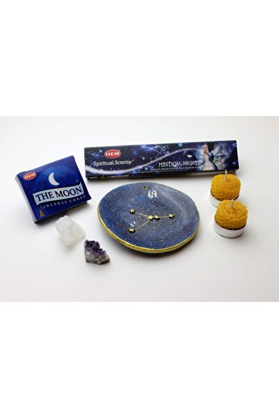 vivus in Yengeç Burcu Yıldız Haritalı Tütsülük Hediye Seti
