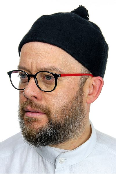 ihvanonline Μαύρη τσόχα μαλλί Skullcap