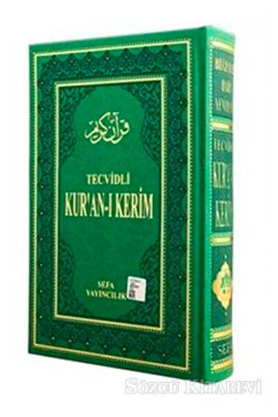 Sefa Yayıncılık Tecvidli Kuranı Kerim - Termo Deri Orta Boy Yeşil