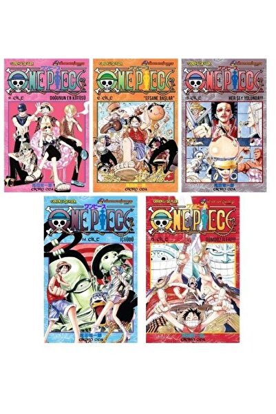 Gerekli Şeyler Yayıncılık One Piece Cilt 11/12/13/14/15 - 5 Cilt Set