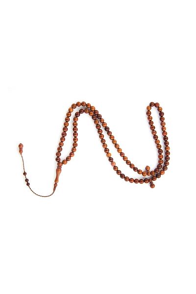 İhvan 99' Kuka Rosary - 6 Mm Round Stone