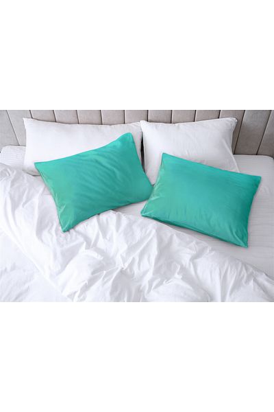 Evim Valeria Cotton Turquoise Set of 2 Pillowcases 50X70 cm