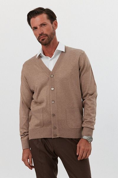 Livio Ferri Ανδρική Ζακέτα Πλεκτά - Standard Fit, Πουλόβερ με τσέπες