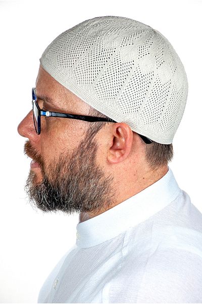 İhvan Κράνος προσευχής Sapphire Lace - Λεπτό Πλεκτό, Πέτρα, 1 Τεμάχιο