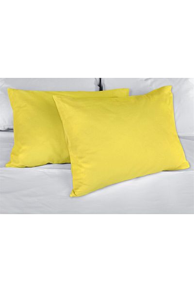 Evim Valeria Cotton Yellow 2-Piece Pillowcase Set 50X70 cm
