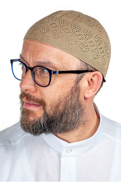 İhvan Коралова молитвена шапка Camel 12 броя