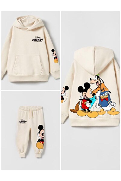 Soft kids Miki Maus Unisek dečija dukserica set