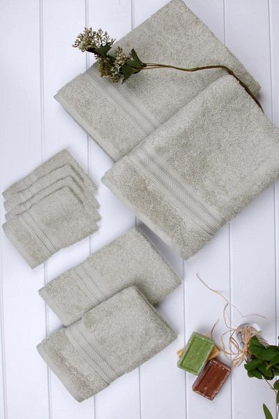 Baveno Set prosoape pentru pictură 100% din plante organice 8 buc