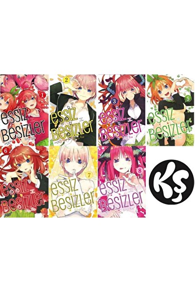 Gerekli Şeyler Yayıncılık Eşsiz Beşizler 1-2-3-5-6-7-8 manga seti (7 kitap) 1...