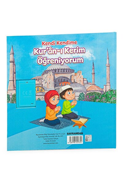 ihvan online Sesli Elif Ba Kuranı Kerim Öğreten Cihaz Seti Kitaplı Mavi