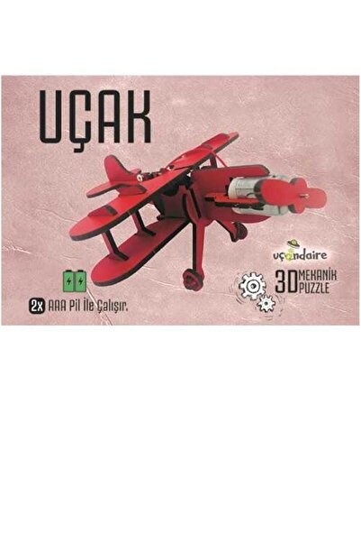 Genel Markalar 3d Mekanik Puzzle Eğitici Oyuncak Uçak