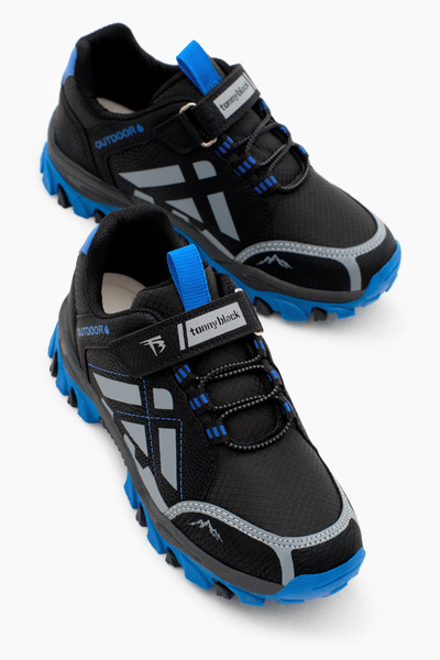 Tonny Black Dječje unisex crne saksofon termo potplati vodoodbojne tkanine tr...