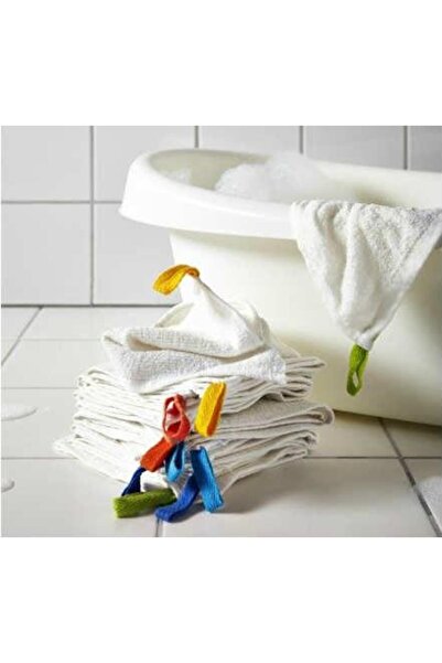 IKEA Kram 10 Pieces 30x30 Cm Towel Set - Baby Hand and Napkin