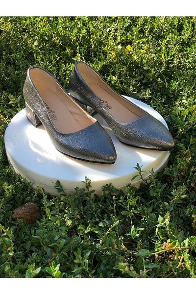 KAFKASLAR 3 Cm Thick Short Heeled Stiletto Shoes
