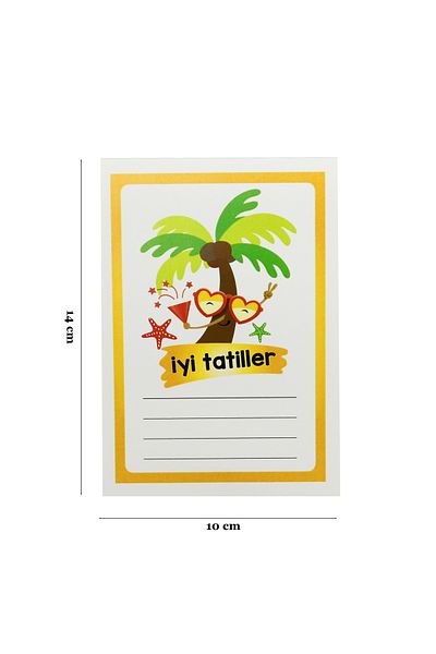 reprodesign 🎈   Colorful "Happy Holidays" Cards – 10X14 cm 🎨 |   Pack of 30 |   Note Card M-3 for Teacher Gift
