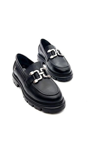 Venüs 2412906 K Women's Genuine Leather - Buckle Thick Sole Loafer