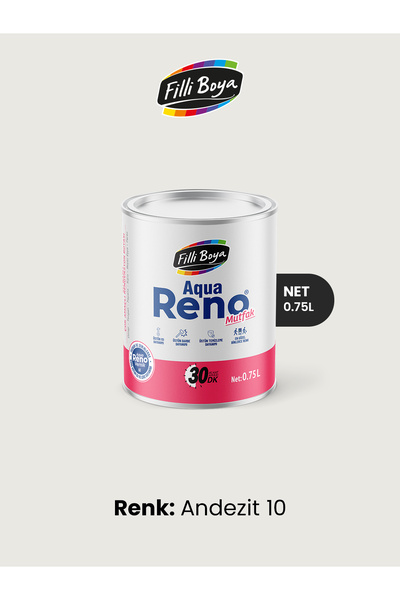 Filli Boya Aqua Reno Mutfak 0.75 Lt Andezit 10