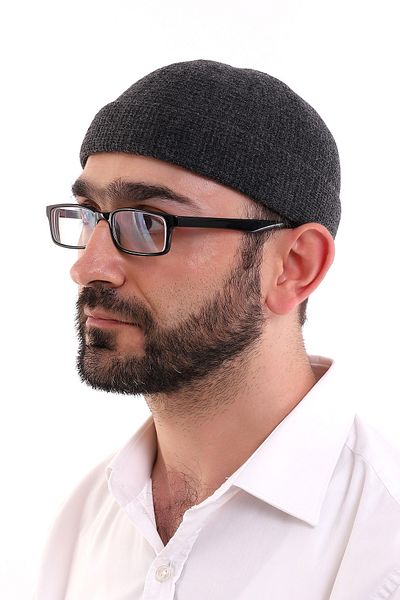 ihvanonline Опушена сгъната обикновена зимна шапка Orlon Skullcap