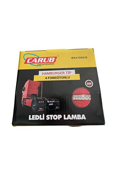 Carub Hamburger Stop 4 Fonksiyon - 24 Volt
