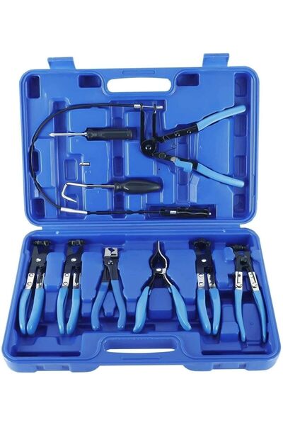 Genel Markalar 10 Parça Hortum Kelepçe Pense Seti