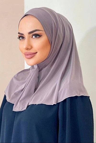 Organic Scarfs Hijabchi Women Hijab Mink Snap Neck Collar Hijap Bonnet Μοντέλο κασκόλ σάλι