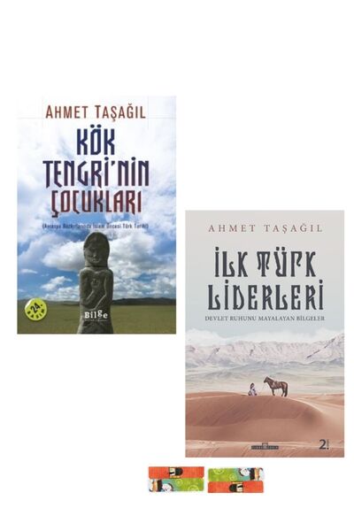 Bilge Kültür Sanat Ahmet Taşağıl-Kök Tengri'nin Çocukları,İlk Türk Liderleri 2 kitap