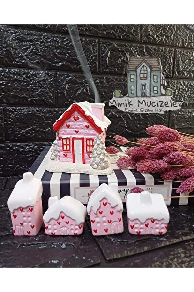 Minik Mucizeler Kalp detaylı ev tütsülük ve ev biblolar sevgiliye hediye yeni...