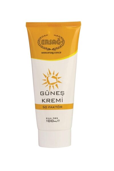 Ersağ 50 Factor Sunscreen 100 ml 565-7