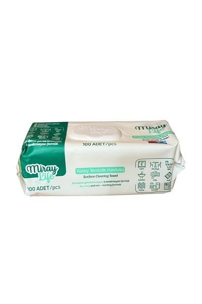 Miray Life 100Pcs Surface Cleaning Towels