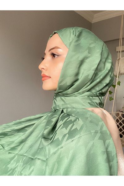 MİS İPEK SCRAMBLES PATTERN SILKY JACQUARD SHAL