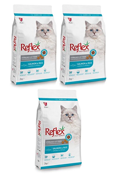 Reflex Sterilised Somonlu Prinçli Kısır Kedi Maması 3x2 kg