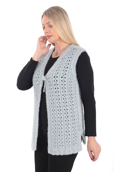 İKSUN Butterfly Model Women's Knitwear Dowry Vest