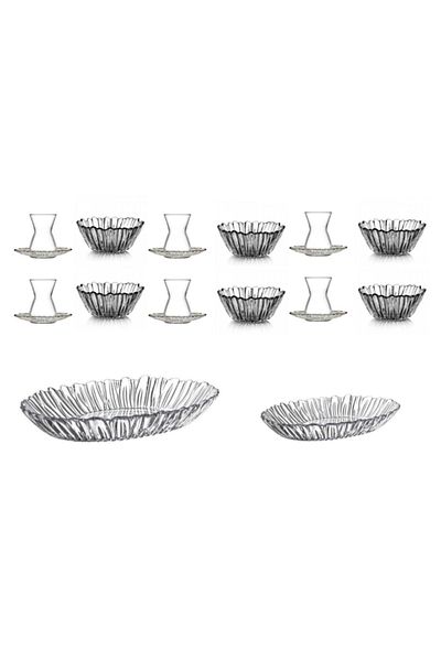 Paşabahçe Aurora 20 Piece Tea Service Set
