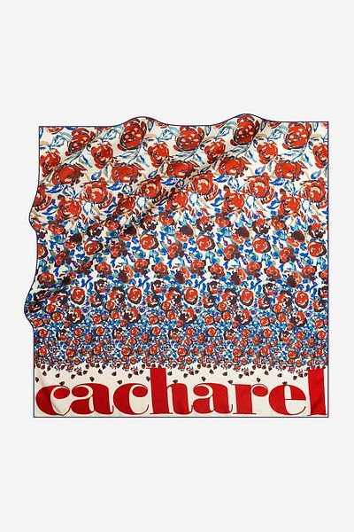 Cacharel Μεταξωτό Τιβέλ Κασκόλ 7838313 -923
