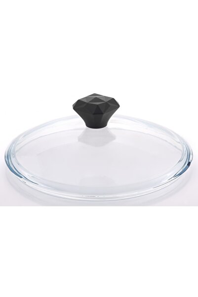 Paşabahçe 24 Cm Payrex Cam Kapak (KULP DAHİL) Tava-tencere