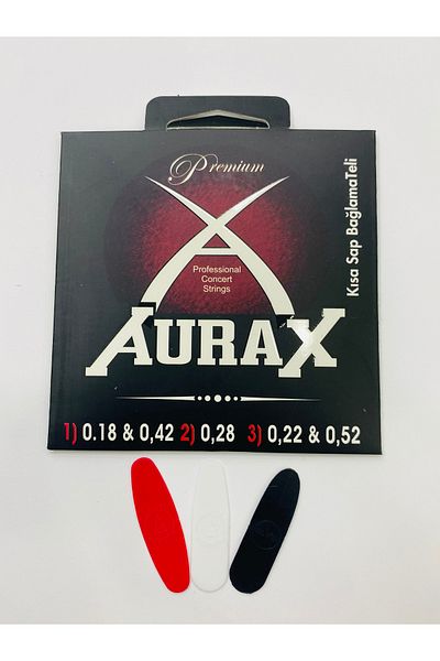 GMC MUSIC STORE Aurax New Series - 0.18 Short Handle with Tie Wire and Tezene Gift