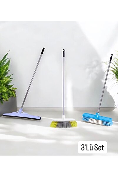 Metler Yer Çekpas,Halı Yıkama Fırçası,Temizlik Fırçası Metal Sap Temizlik 3'L...