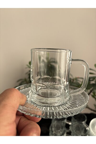 DİBA AVM New Trend 24 Piece Tea Set - 12 Cup Mug Set