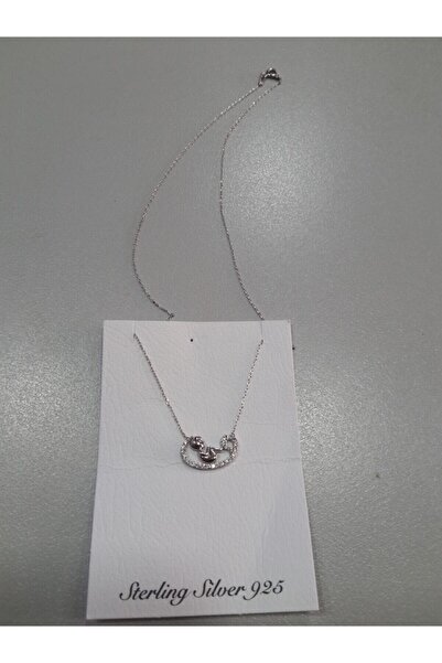 CAN CAN GÜMÜŞ Vav Harfli Bebek Gümüş Kolye