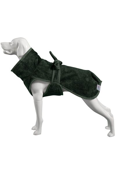oyapet BambooLux ® NaturaL Bamboo - AdjuStabLe WaiSt Bathrobe, Super Water AbSorbent Luxury ToweL, for SmaLL and Large Breed