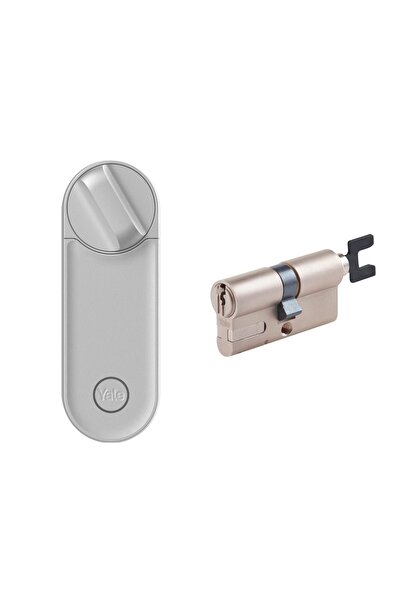 Yale Linus® Set - Akıllı Kilit L2 Gümüş ve Ayarlanabilir Silindir