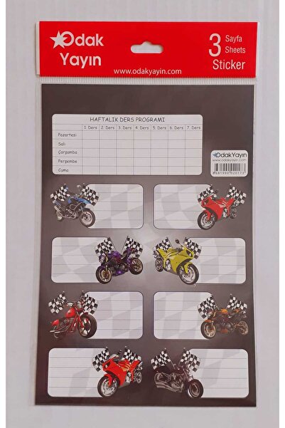 ODAK YAYIN Motor pentru etichete școlare cu program de cursuri în 3 etape