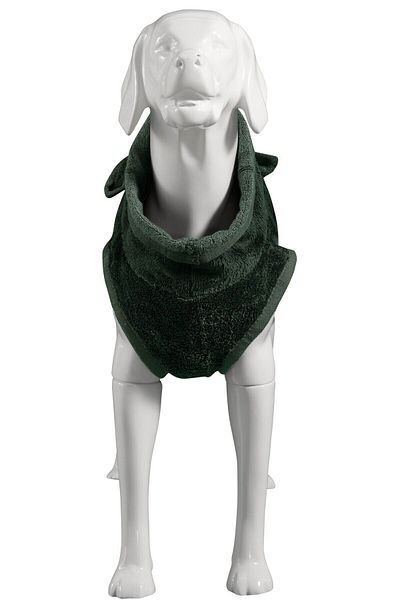 oyapet BambooLux ® NaturaL Bamboo - AdjuStabLe WaiSt Bathrobe, Super Water AbSorbent Luxury ToweL, for SmaLL and Large Breed