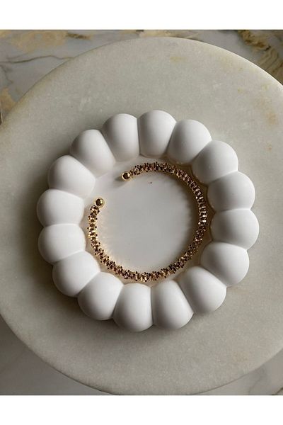 Shine Your Light Dorica Glittering Steel Bracelet