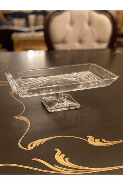 Paşabahçe 950008 Madlen Footed Rectangular Serving Plate