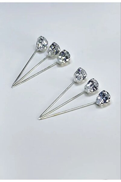 mim eşarp 6 Καρφίτσες Κασκόλ από Κρυστάλλινη Πέτρα